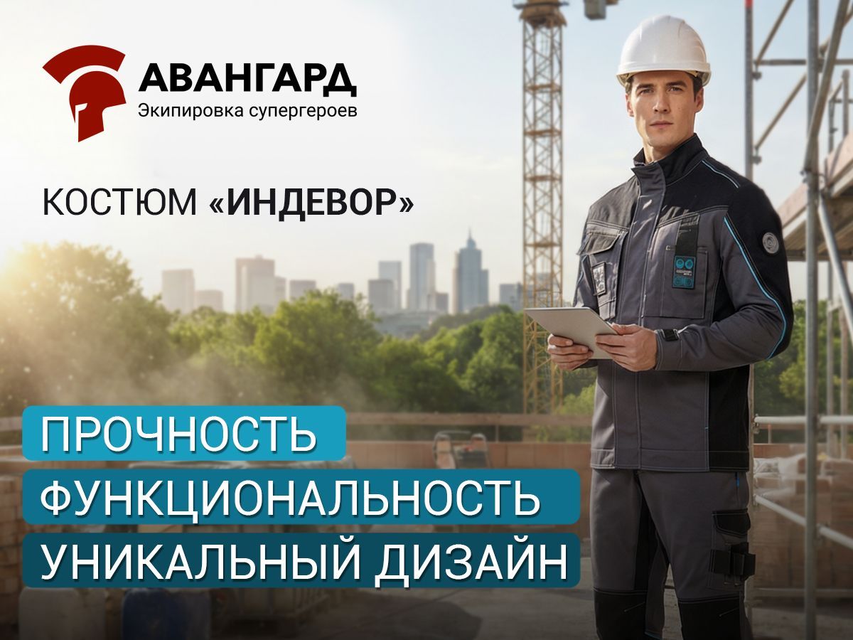 Флагманская серия рабочих костюмов "Индевор"