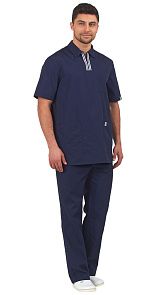 Комплект мужской "Аура" синий